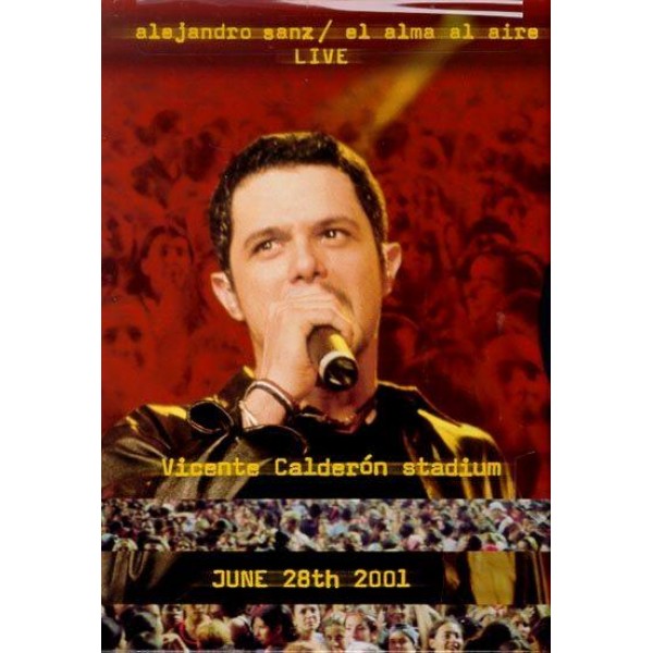 DVD Alejandro Sanz - El Alma Al Aire Live