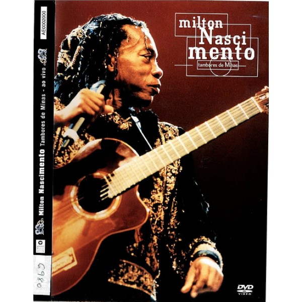 DVD Milton Nascimento - Tambores de Minas
