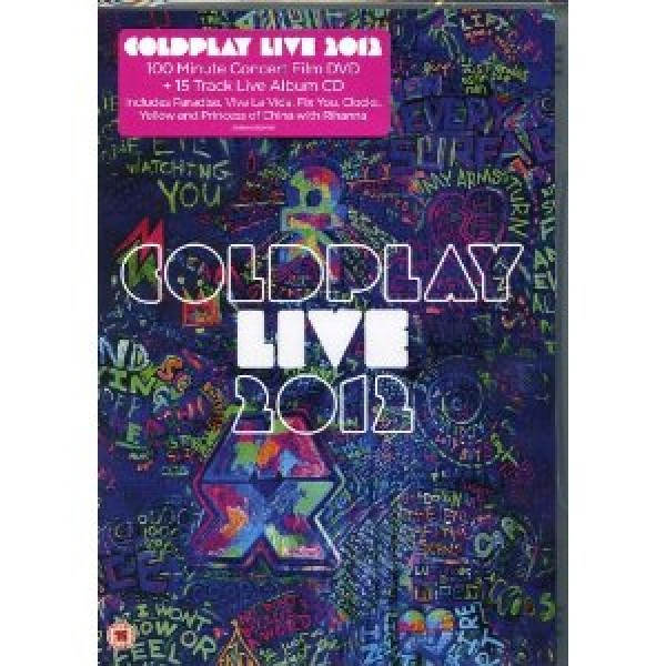DVD + CD Coldplay - Live 2012