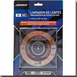 Limpador De Lentes Para Aparelhos Newness (CD, DVD, Blu-Ray...)