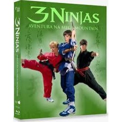 Blu-Ray 3 Ninjas - Aventura Na Mega Mountain (Edição De Colecionador)