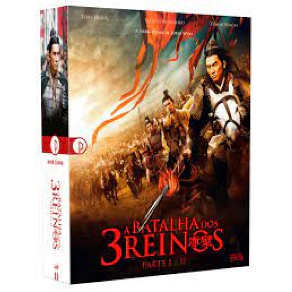 Blu-Ray A Batalha Dos 3 Reinos: Partes 1 E 2 - Edição Especial De Colecionador (Duplo)