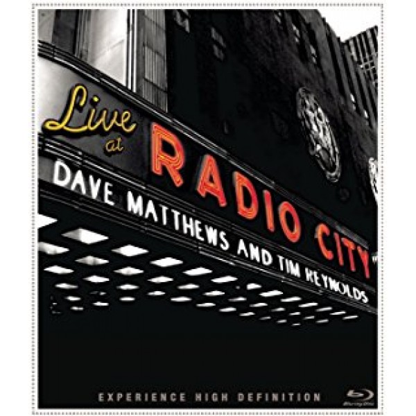 Blu-Ray Dave Matthews & Tim Reynolds - Live at Radio City Music Hall (DUPLO)