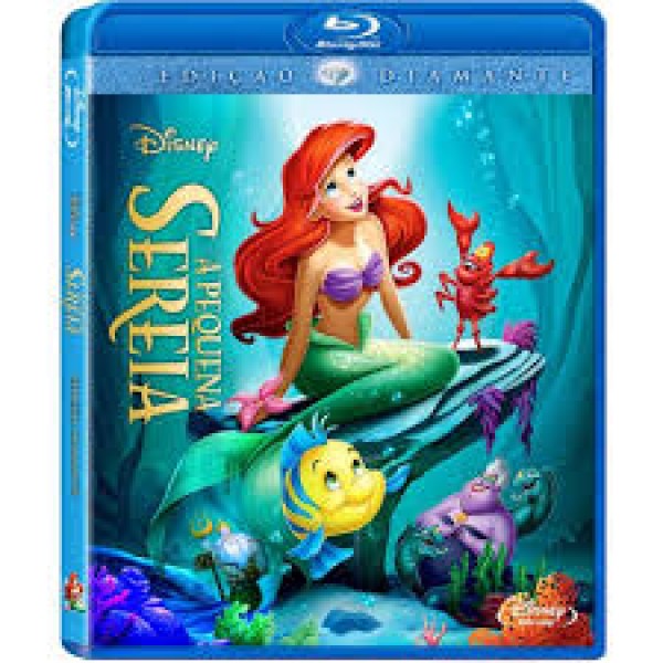 Blu-Ray A Pequena Sereia (Edição Diamante)