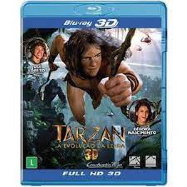 Blu-Ray 3D Tarzan: A Evolução Da Lenda