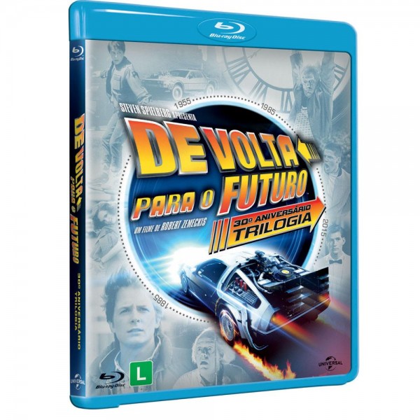Box De Volta Para O Futuro - Trilogia (3 Blu-Ray`s)