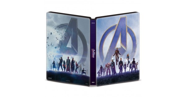 Blu-Ray Vingadores - Ultimato - Steelbook (DUPLO)