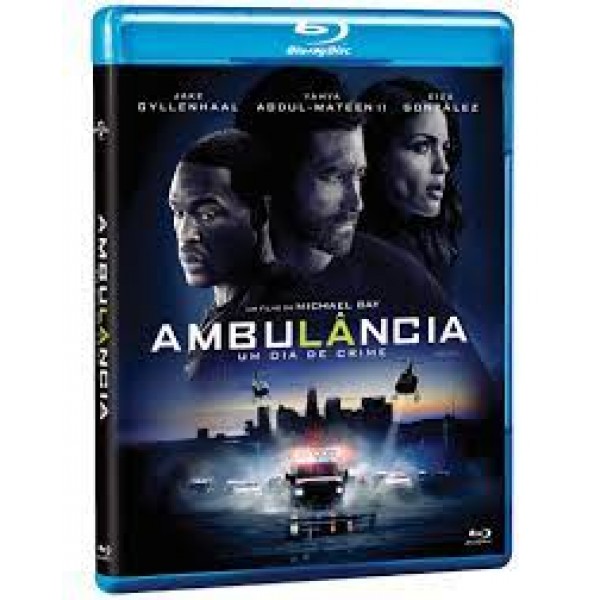 Blu-Ray Ambulância: Um Dia De Crime