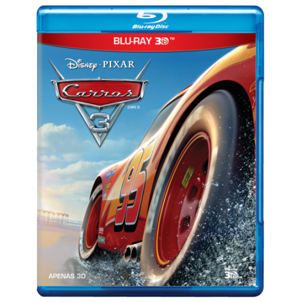 Blu-Ray 3D Carros 3