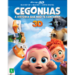 Blu-Ray 3D + Blu-Ray Cegonhas - A História Que Não Te Contaram
