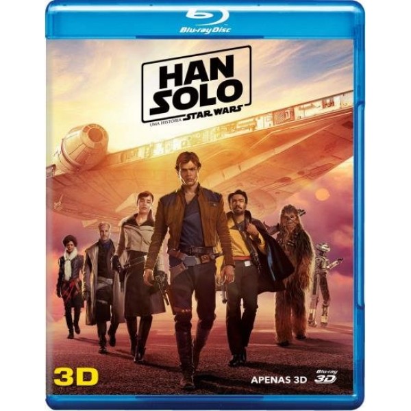 Blu-Ray 3D Han Solo: Um História Star Wars