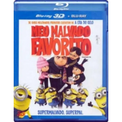 Blu-Ray 3D + Blu-Ray Meu Malvado Favorito