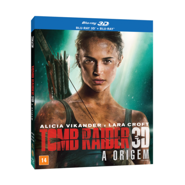 Blu-Ray 3D + Blu-Ray Tomb Raider: A Origem