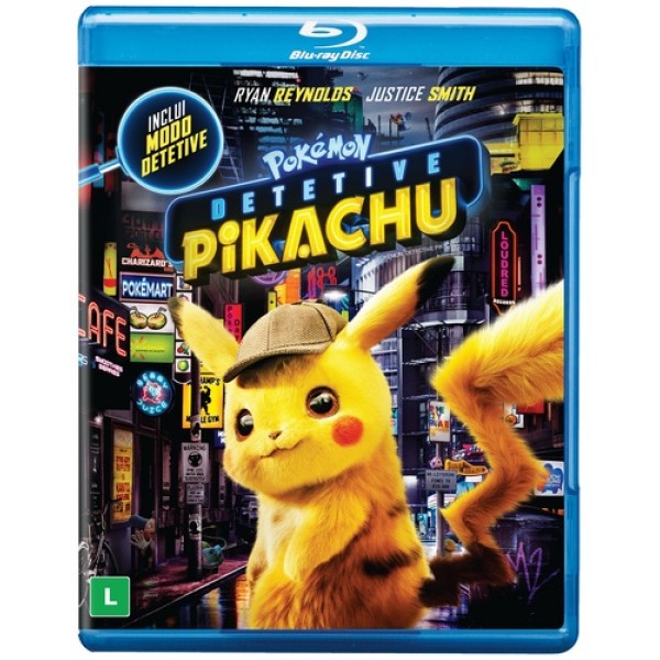 Blu-Ray Pokémon Detetive Pikachu