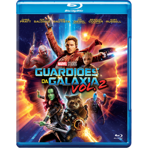 Blu-Ray Guardiões Da Galáxia Vol. 2