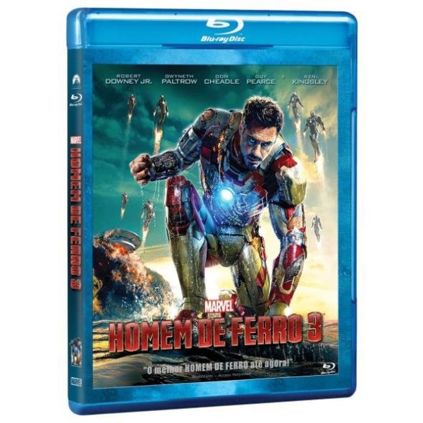 Blu-Ray Homem De Ferro 3