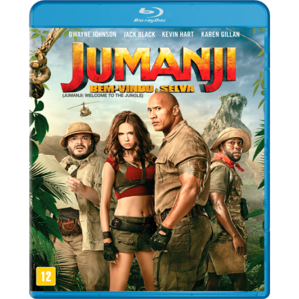 Blu-Ray Jumanji - Bem-Vindo A Selva
