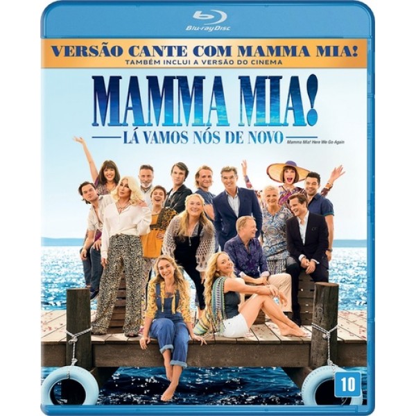 Blu-Ray Mamma Mia! - Lá Vamos Nós De Novo