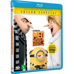 Blu-Ray 3D + Blu-Ray Meu Malvado Favorito 3