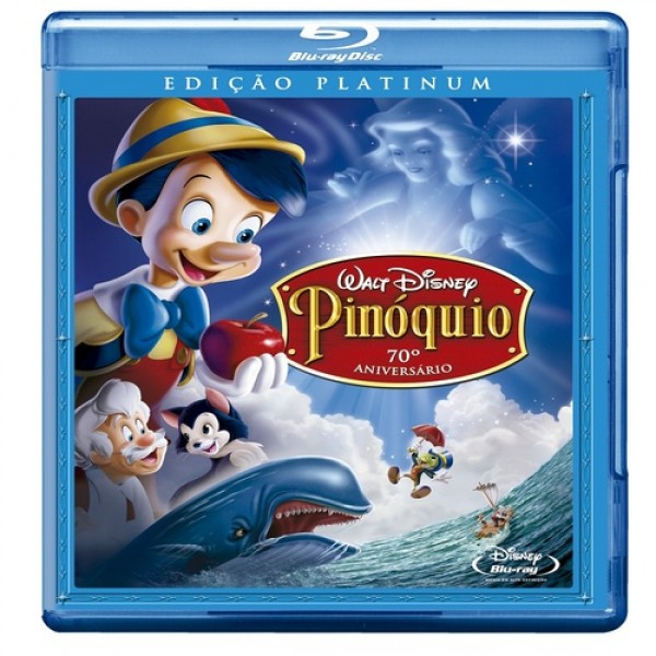 Blu-Ray Pinóquio (Edição Platinum)