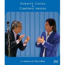 Blu-Ray Roberto Carlos e Caetano Veloso - E A Música De Tom Jobim