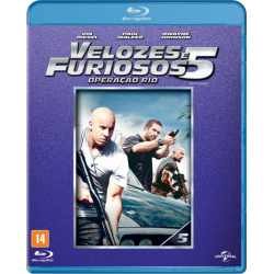 Blu-Ray Velozes E Furiosos 5 - Operação Rio