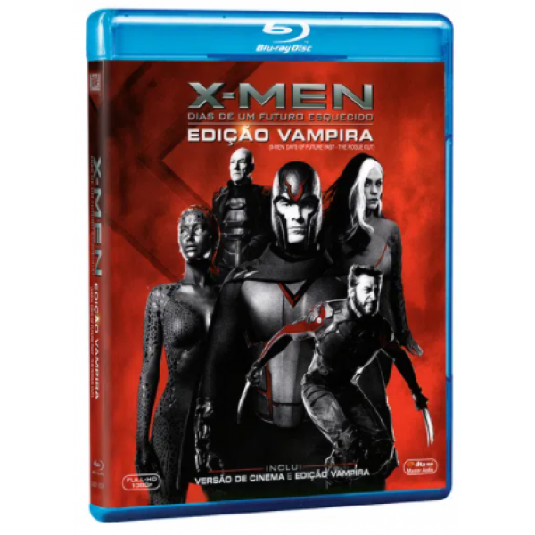 Blu-Ray X-Men - Dias De Um Futuro Esquecido (Edição Vampira - DUPLO)