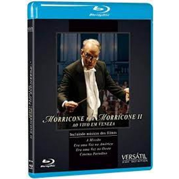 Blu-Ray Ennio Morricone - Morricone Por Morricone ll: Ao vivo Em Veneza
