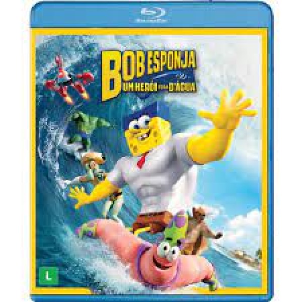 Blu-Ray Bob Esponja - Um Herói Fora D'água
