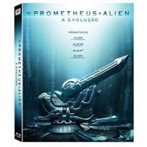 Box De Prometheus A Alien (5 Blu-Ray's)