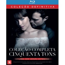 Box Coleção Completa Cinquenta Tons (3 Blu-Ray's)