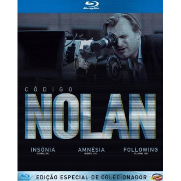 Box Código Nolan - Edição Especial De Colecionador (3 Blu-Ray's)