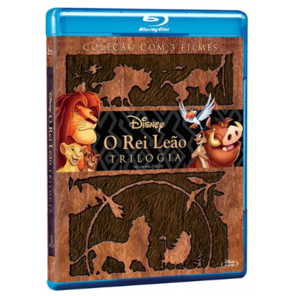 Box O Rei Leão - Trilogia (3 Blu-Ray's)