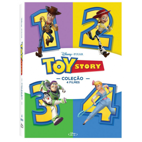 Box Toy Story - Coleção 4 Filmes (4 Blu-Ray's)