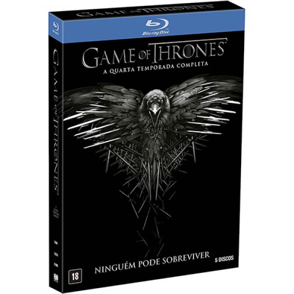 Box Game Of Thrones - 4 Temporada Completa (5 Blu-Ray's)