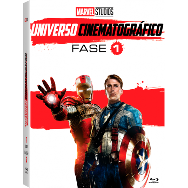Box Marvel Universo Cinematográfico - Fase 1 (7 Blu-Ray's)