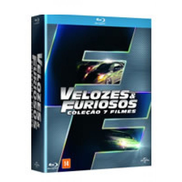 Box Velozes & Furiosos - Coleção Com 7 Filmes (7 Blu-Ray's)