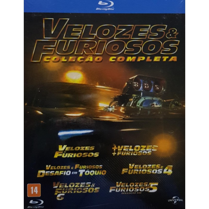Filme Blu-Ray - Velocidade Furiosa 6