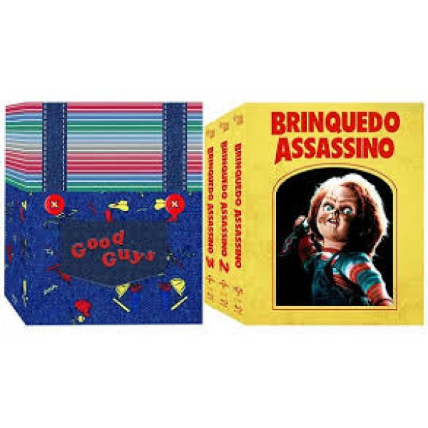 Box Brinquedo Assassino - Trilogia Completa (3 Blu-Ray's - Edição Especial)