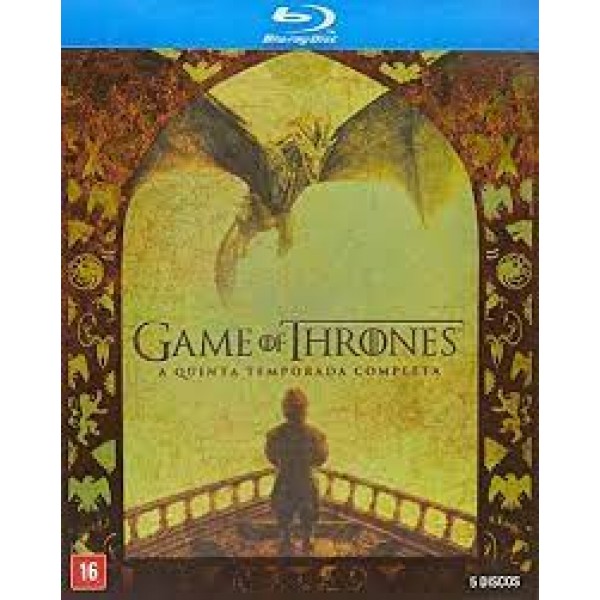 Box Game Of Thrones - 5 Temporada Completa (5 Blu-Ray's)
