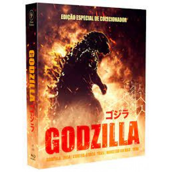 Box Godzilla- Edição Especial de Colecionador (2 Blu-Ray's)