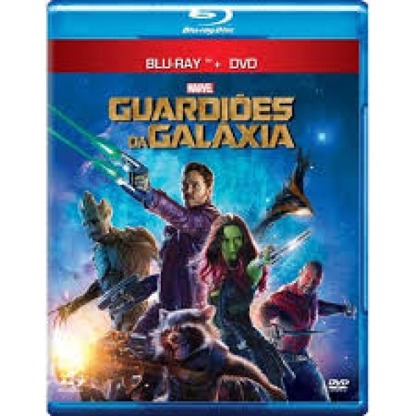 Blu-Ray + DVD Guardiões Da Galaxia