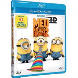 Blu-Ray 3D + Blu-Ray Meu Malvado Favorito 2