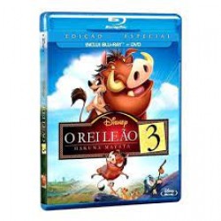 Blu-Ray + DVD O Rei Leão 3: Hakuna Matata