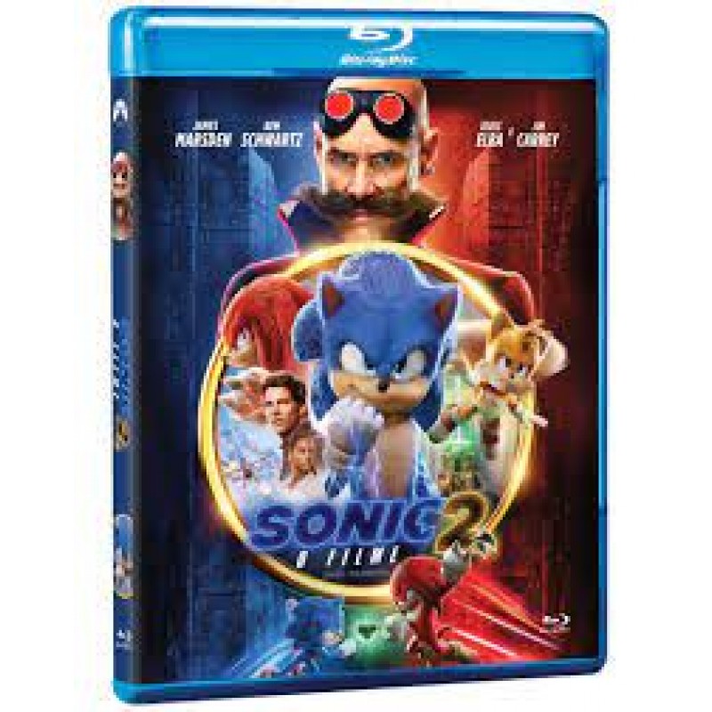 Blu-ray Filme Sonic 2 - 2022 - Dublado E Legendado