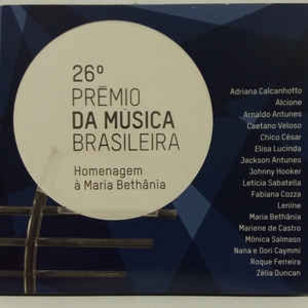CD 26º Prêmio Da Música Brasileira - Homenagem À Maria Bethânia (Digipack)