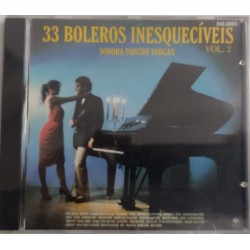 CD Sonora Pancho Vargas - 33 Boleros Inesquecíveis: Volume 2