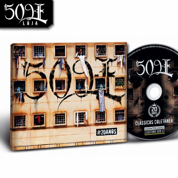 CD 509E - Clássicos Coletânea #20Anos (Digipack)