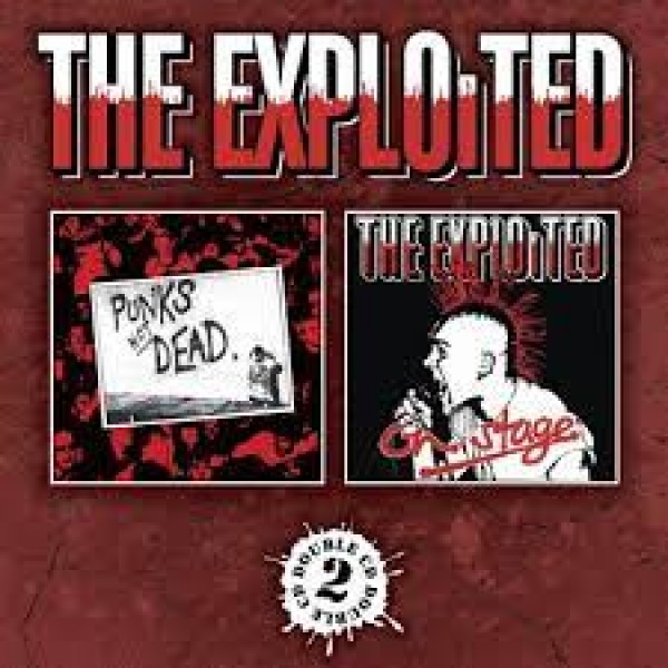 CD The Exploited - Punks Not Dead/On Stage (DUPLO)