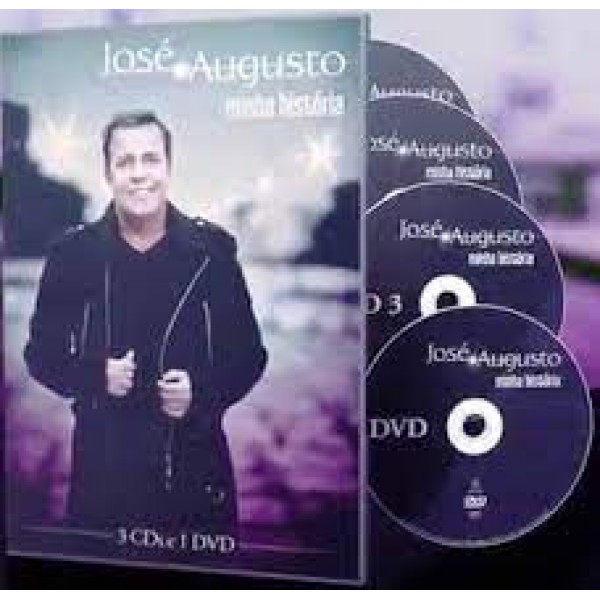 Box José Augusto - Minha História (3 CD's + 1 DVD)
